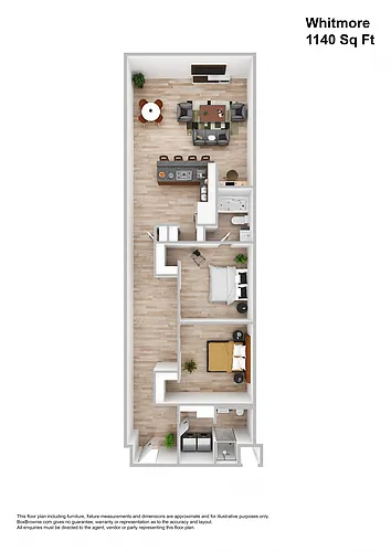 Floor plan Whitmore
