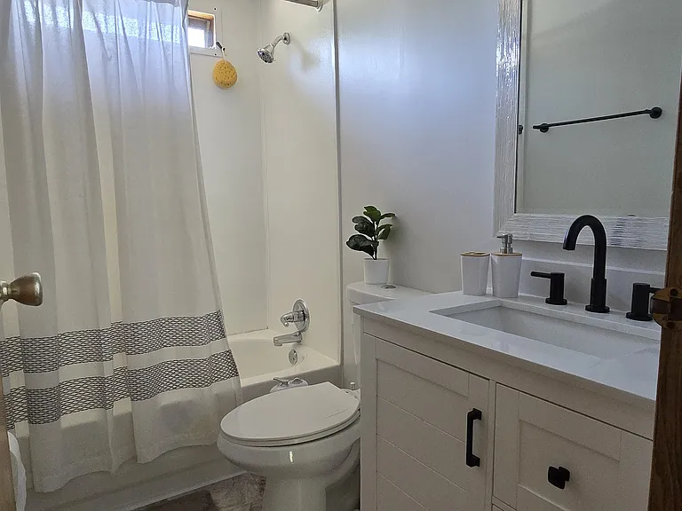 Second Bathroom
"Second full bathroom with clean, modern features."
