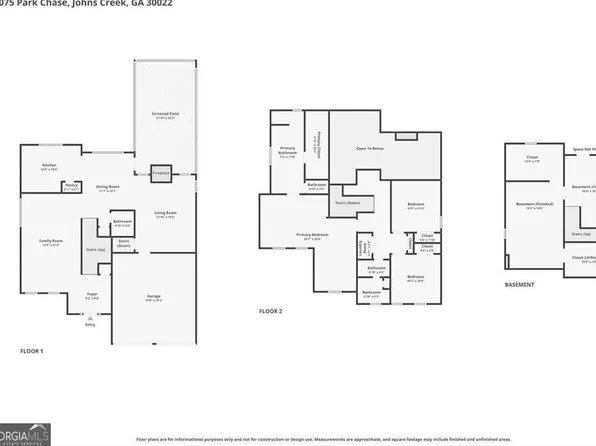 Home at 3075 Park Chase, Johns Creek
