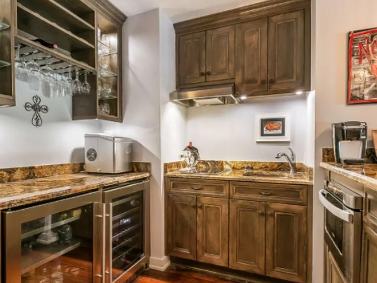 Kitchen 
Kitchen has been remodeled to add a full size refrigerator. Pictures to follow