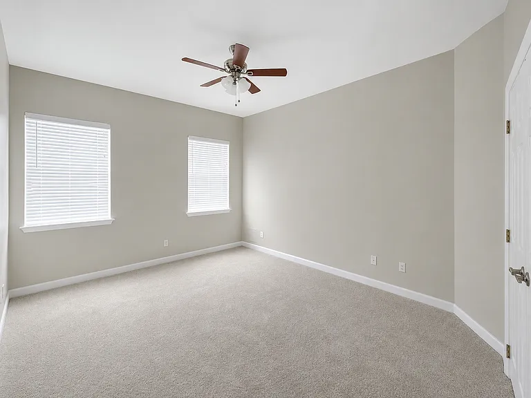Generously Sized Secondary Bedroom #2 with Double Closet and Shared Jack & Jill Bath with Large Secondary Bedroom #1