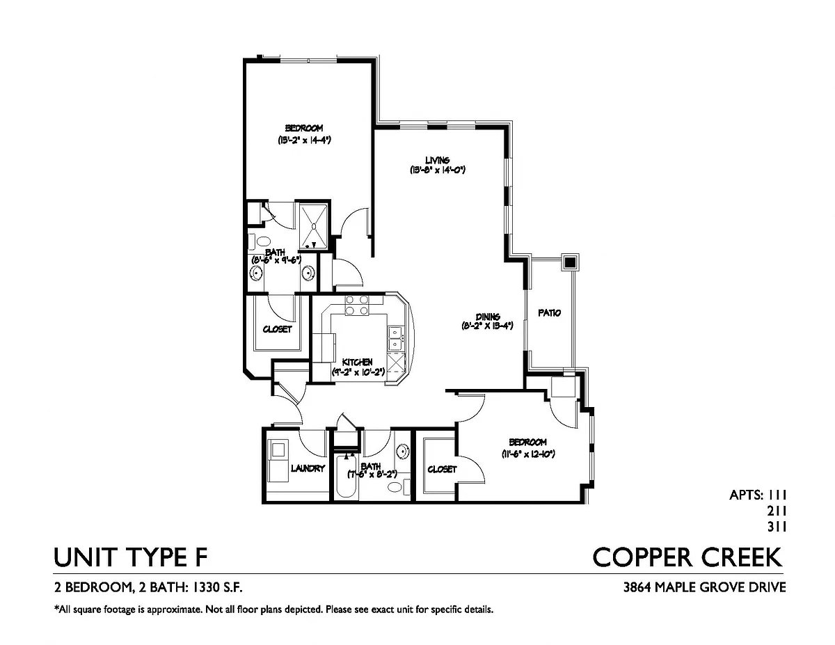 Floor plan F