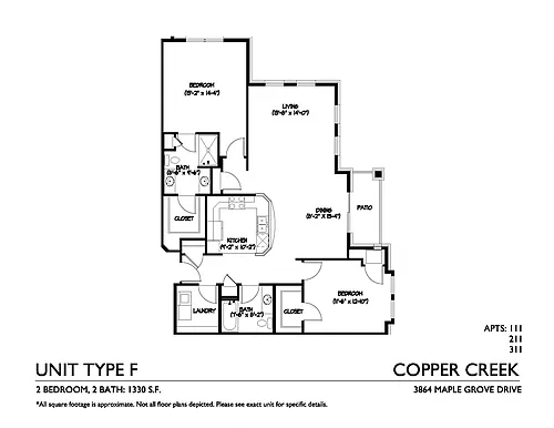 Floor plan F
