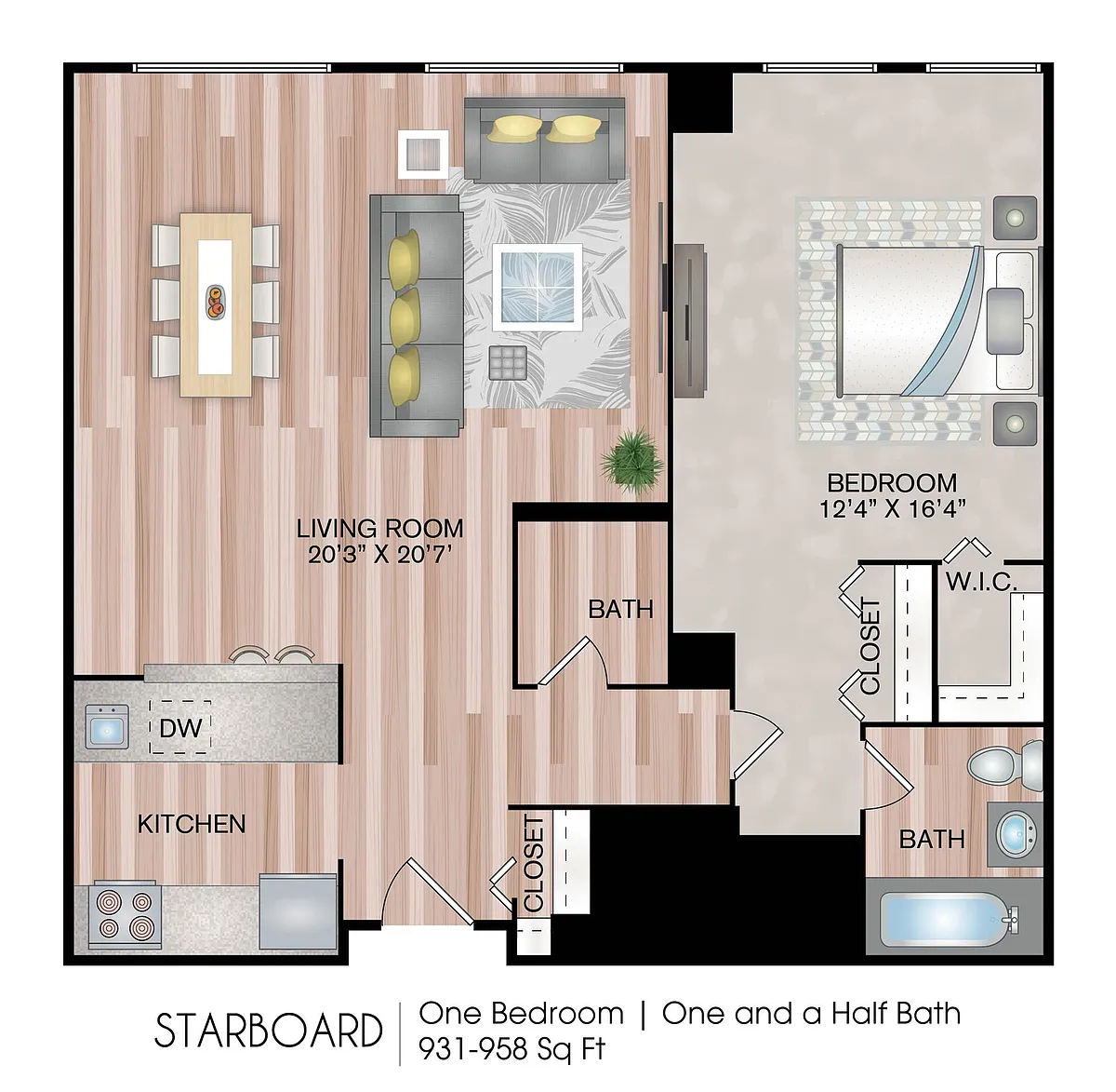 Floor plan Starboard
