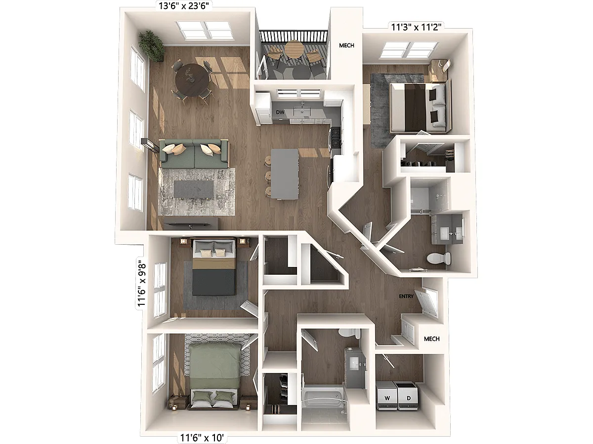 Floor plan C4-Upgrade