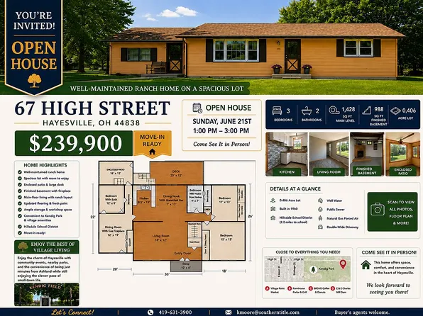 67 High St, Hayesville, OH 44838