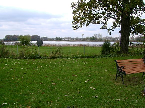 Looking out 4 seasons room.