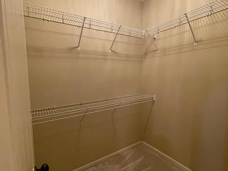 Master walk in closet