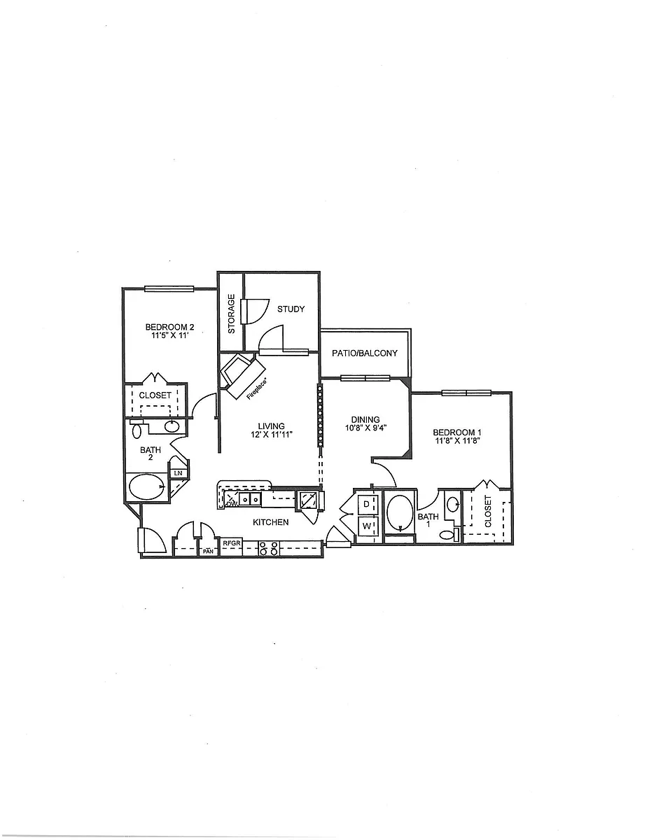 Floor plan B4-1G