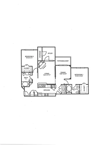 Floor plan B4-1G