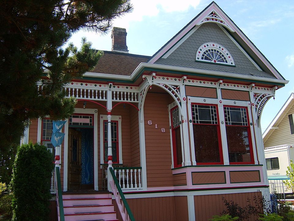 Front from north