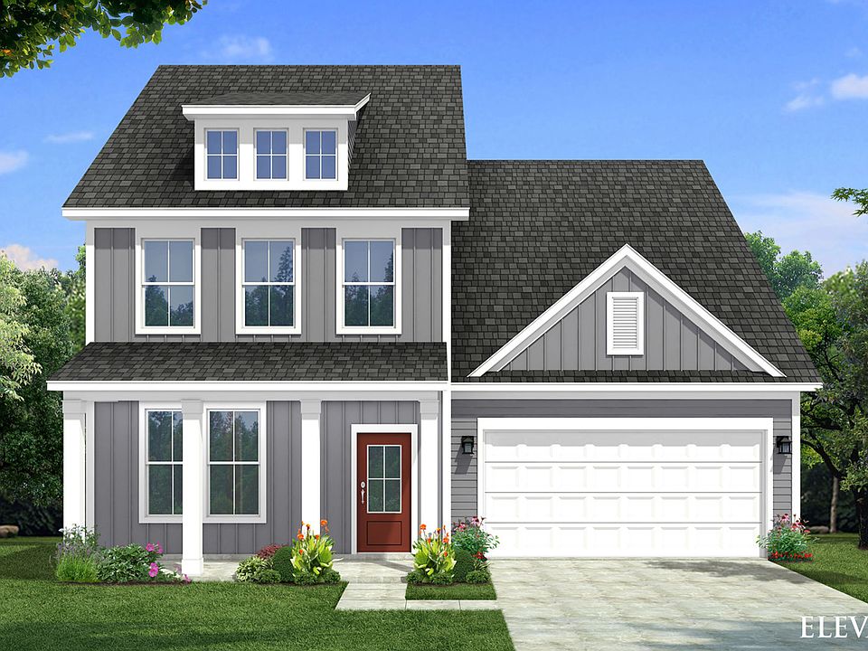 Jordan design at Lakeside Glen by premier builder, DRB Homes, York, SC.