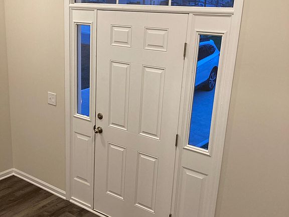 Foyer showing front door