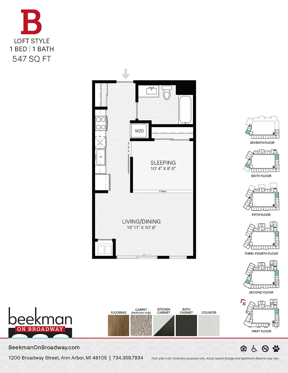 Floor plan B