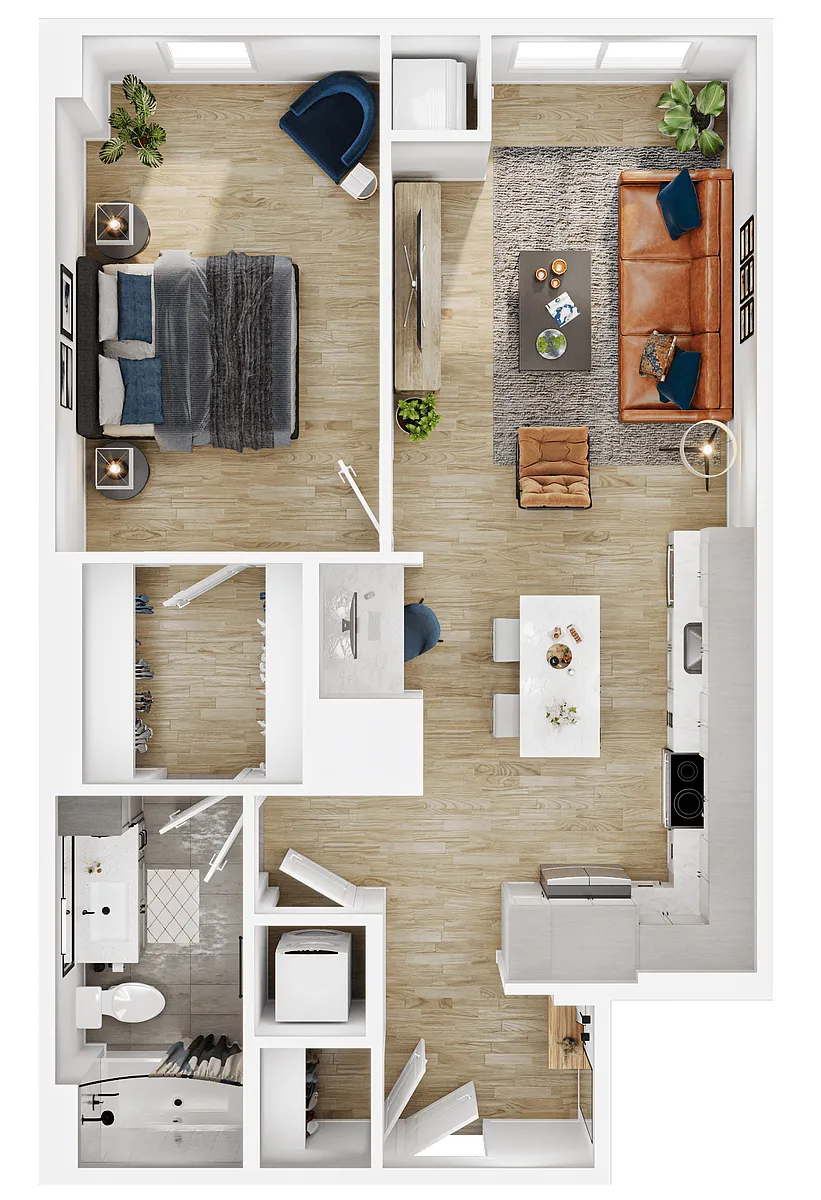 Floor plan A13