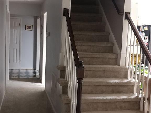 Stairs to second floor