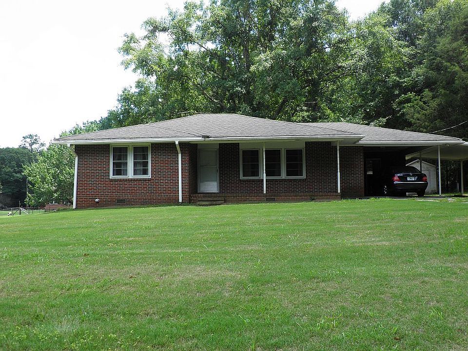 Solid 4 side brick home.