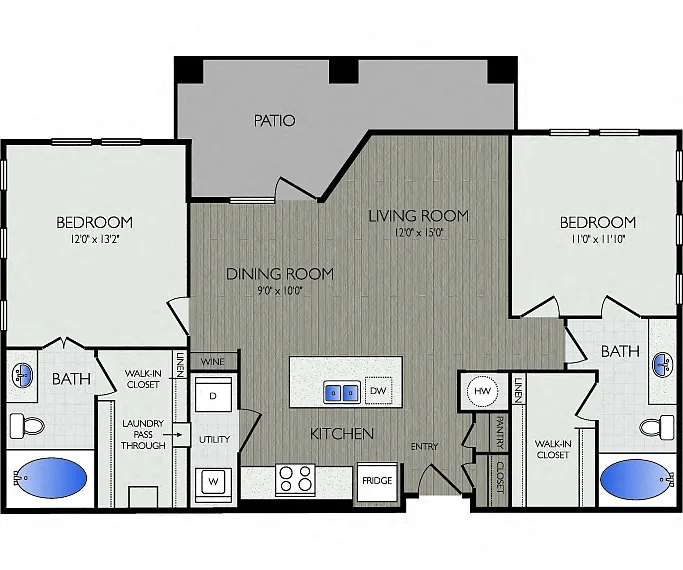 Floor plan B1