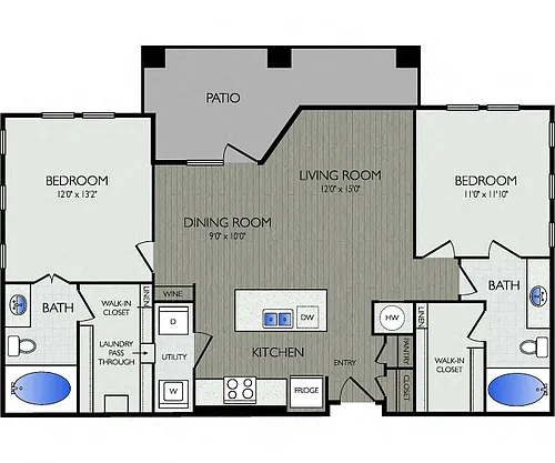 Floor plan B1