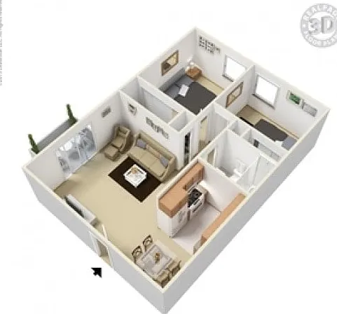 2 Bedroom/ 1 Bathroom 2 Bedroom/ 1 Bathroom