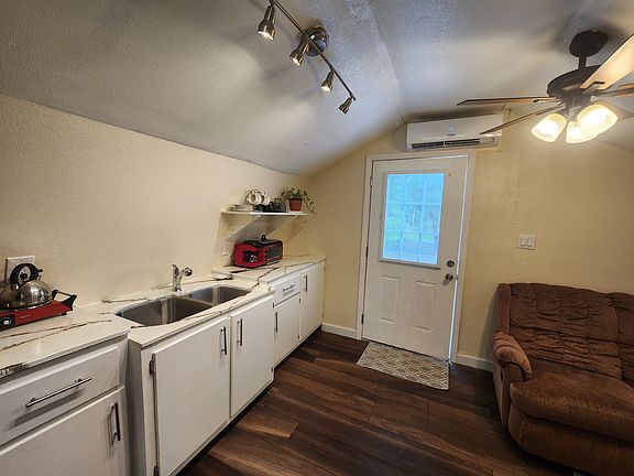 Kitchen and living room overview