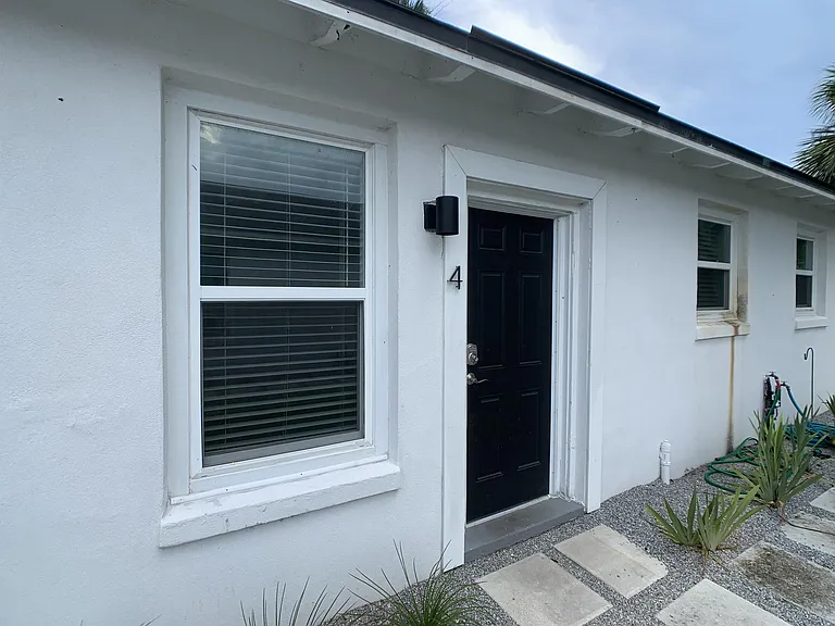 Front entrance to the unit