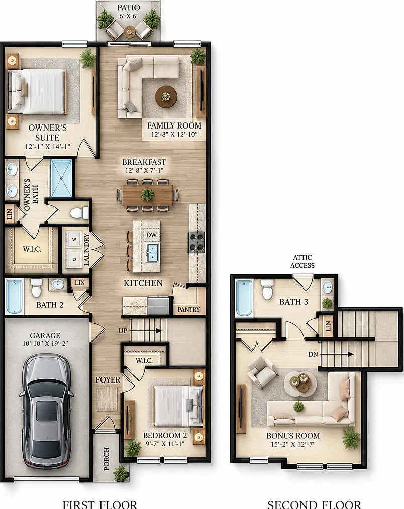 Spacious 3BR at Victory Point with Pond View — Photo 4