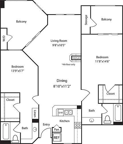 Floor plan Secca