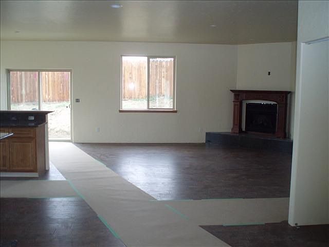 living room w/ open floor plan