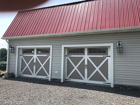 Barn style  garage doors