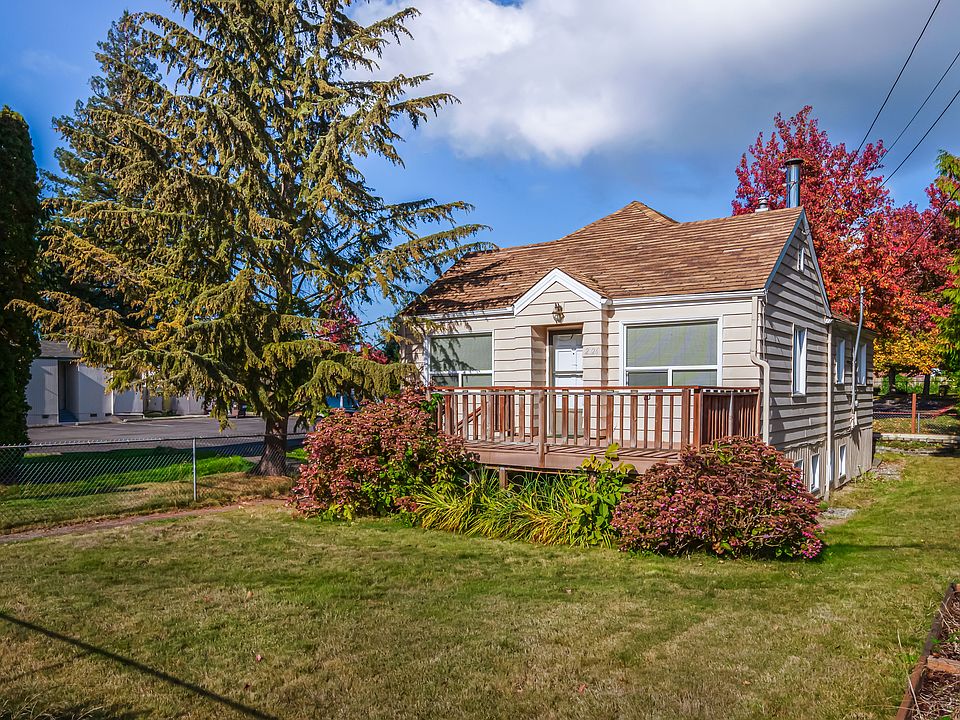 Front of house with Deck- Southfacing