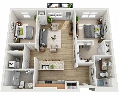 Floor plan B