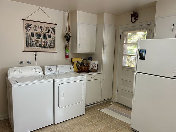Washer and dryer included