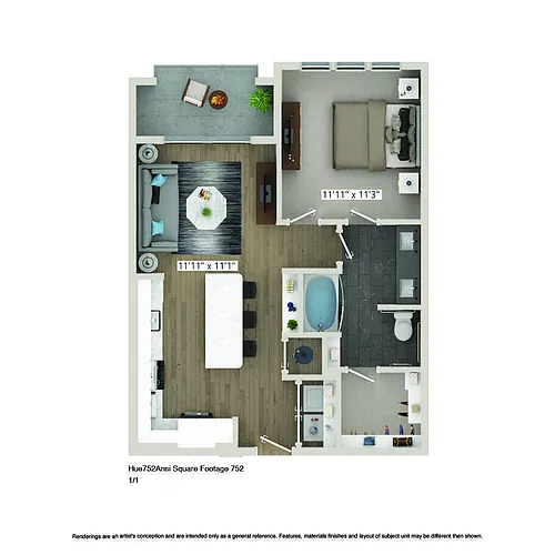 Floor plan A4.0 ANSI