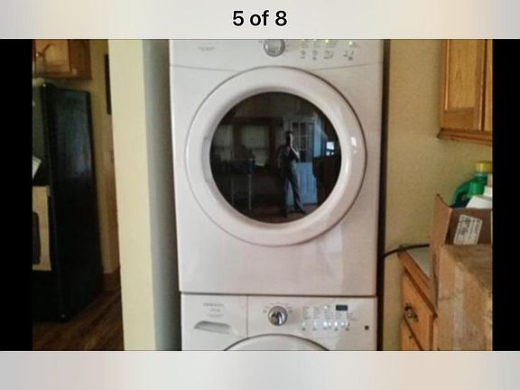 1st floor stacker washer/dryer