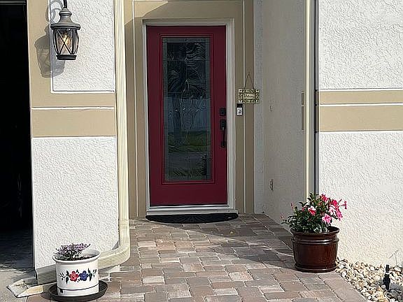 New entrance walkway