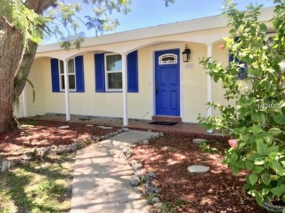 Inviting entry porch