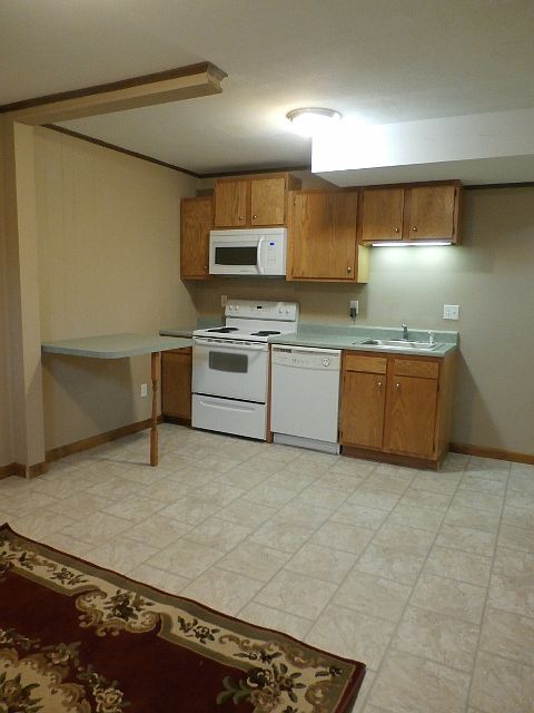kitchen from living area