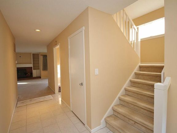 Entrance and steps upstairs