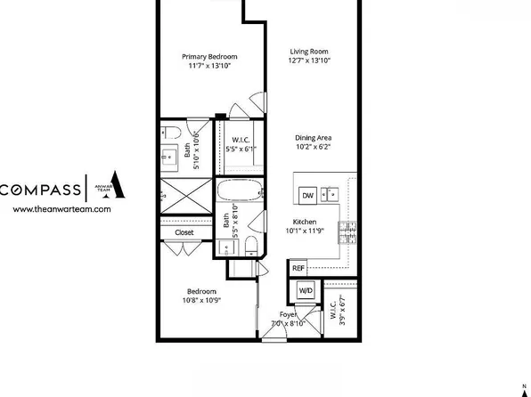 257 W 117th St APT 2F, New York, NY 10026