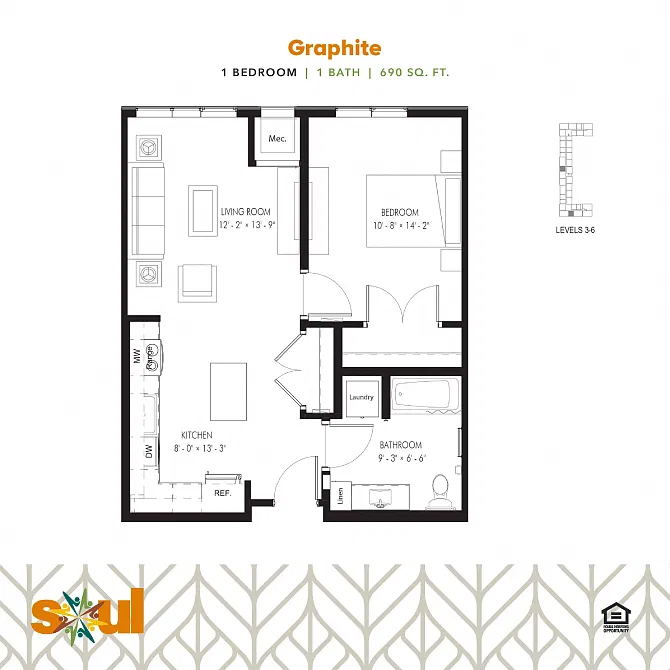 Floor plan Graphite