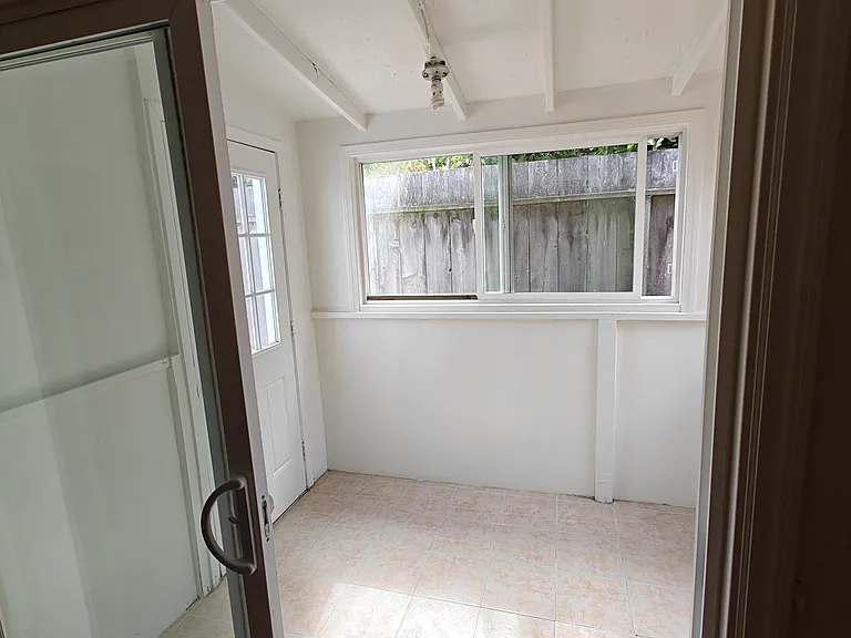 deck from large bedroom