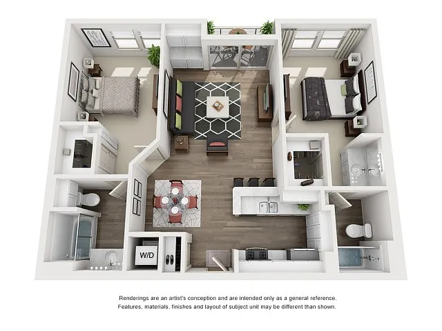Floor plan C1 - Sophisticated