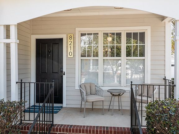 Welcoming front porch
