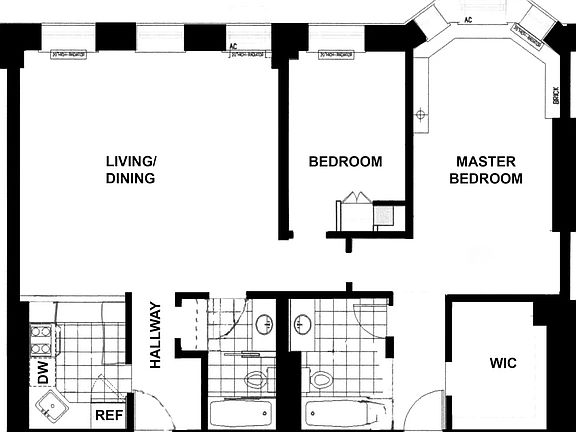2nd image of 101 W 81st St #506/507