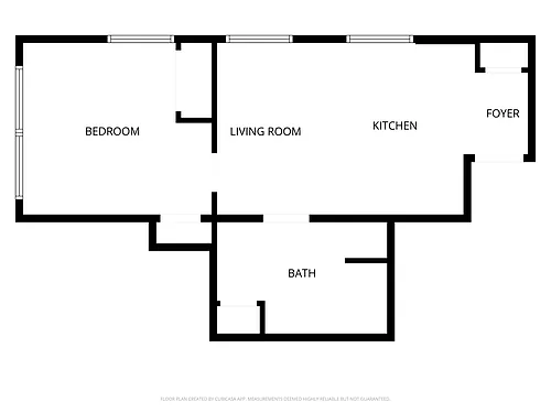 Floor plan 1 Bedroom