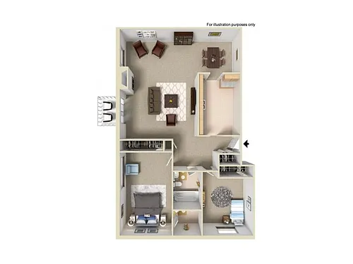 Floor plan Colonial 2