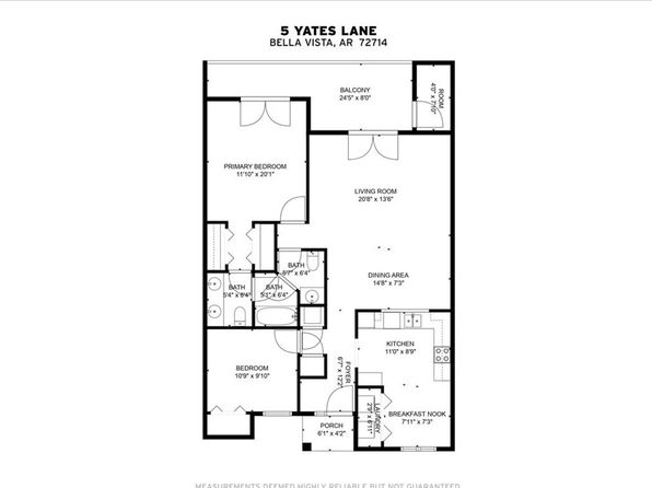 5 Yates Ln, Bella Vista, AR 72714