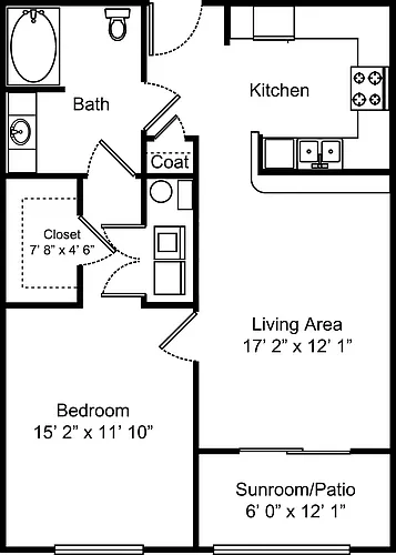 Floor plan The Morganton