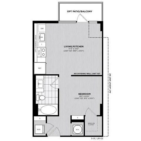 Floor plan S1